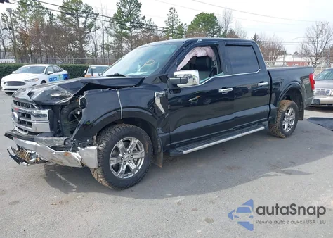 2023 Ford F-150 Lariat from USA, damaged, VIN 1FTEW1C52PKD59060